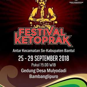 Festival Ketoprak antar kecamatan se-Kabupaten Bantul