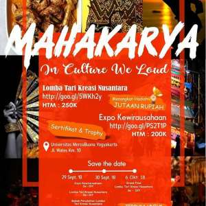 Mahakarya "In Culture We Loud" 