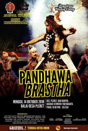 Pagelaran Wayang Orang "Pandhawa Brastha"