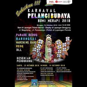 Karnaval Pelangi Budaya Bhumi Merapi 2018