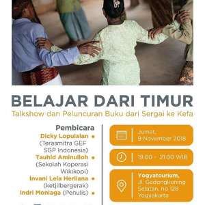 Talkshow Belajar dari Timur : The GEF Small Grant Programme. 