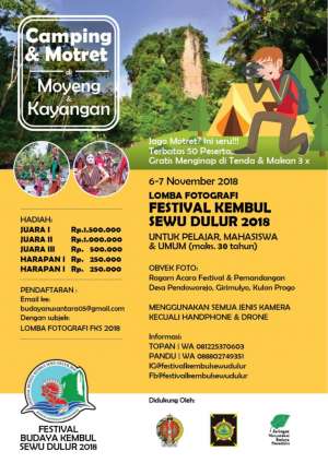 Lomba Fotografi Festival Kembul Sewu Sedulur 2018