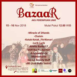 Bazar Aku Perempuan Unik