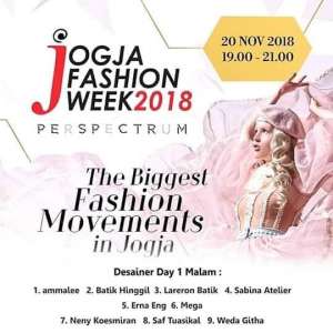 Jogja Fashion Week 2018 Perspectrum