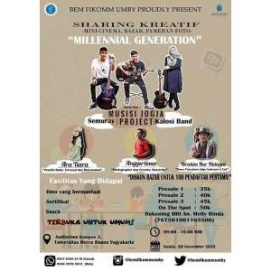Seminar Kreatif "Generasi Milenial"