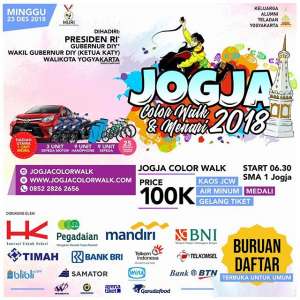 Jogja Color Walk & Menari 2018