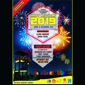 Malam Tahun Baruan di Bukit Telletubies