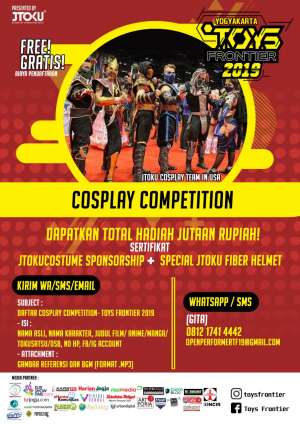 Single Cospay Competition - TOYS FRONTIER 2019
