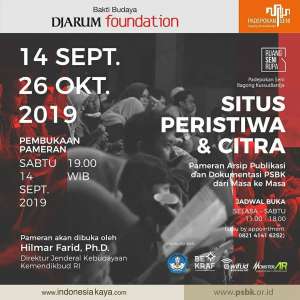 Pameran Arsip, Dokumentasi, dan Publikasi: Situs Peristiwa & Citra