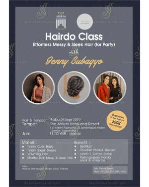 Hairdo Class with Jenny Subagyo