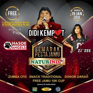 Semarak Pesta Jamu Naturindo