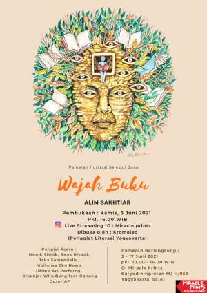 Pameran Ilustrasi Buku Alim Bakhtiar "Wajah Buku"