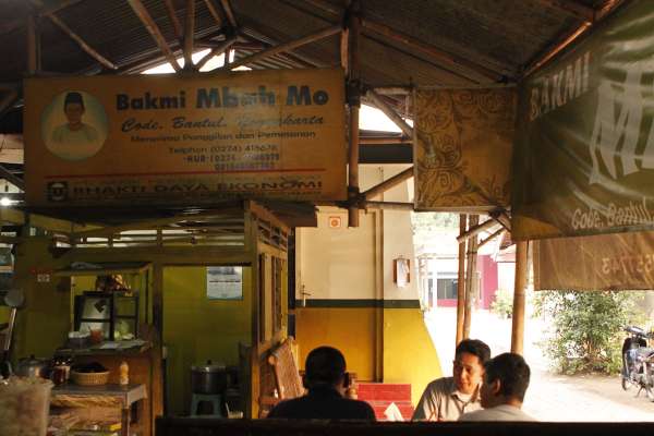 Warung Bakmie Mbah Mo Bantul 