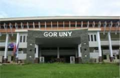 Gedung olahraga (GOR) UNY Yogyakarta