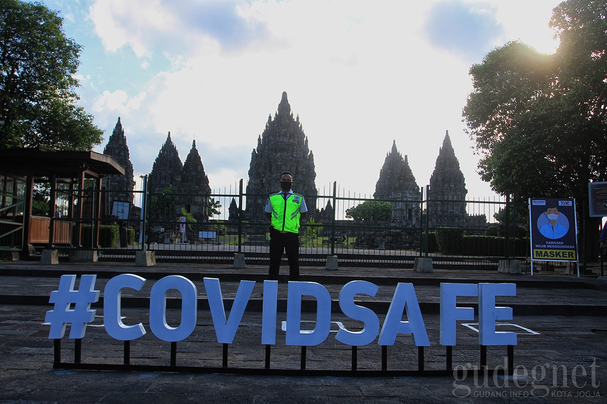 Candi Prambanan Jelang New Normal