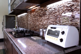 Dapur di Villa Padi