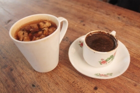 Wedang jahe dan kopi Blandongan