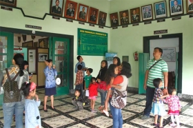 kunjungan wisatawan di museum