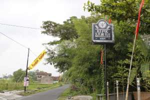 Papan Penunjuk Restoran Kepik Sawah 