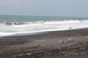 Suasana di Pantai Bugel Kulon Progo Yogyakarta