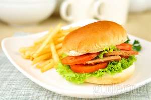 Menu Loving Hut - Burger