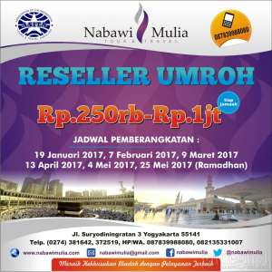 reseller umroh nabawi mulia travel