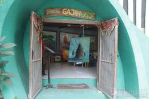 Studio Gajah Wong di kompleks museum Affandi