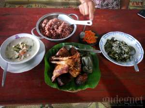 Sego abang lombok ijo pakem Mbah Widji