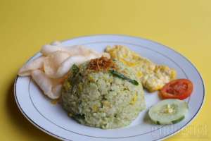 Sego goreng lombok ijo nde luweh