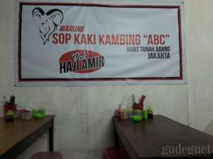 Sop Kaki Kambing Haji Amir Jogja