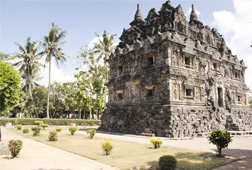 There is a Monastery in Sari Temple