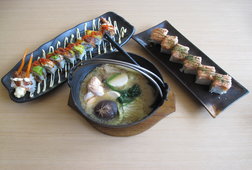 Nikmatnya Salmon Belly Misoshiru dan Jumbo Dragon Roll Nikmatnya Salmon Belly Misoshiru dan Jumbo Dragon Roll