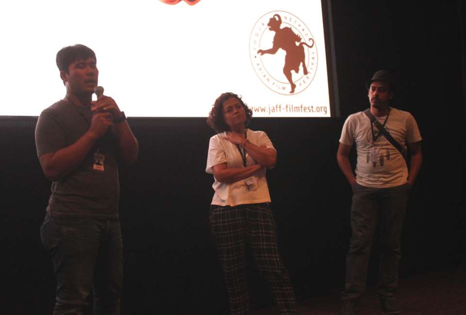 Mira Lesmana Hadiri Pemutaran Film Pendekar Tongkat Emas di JAFF 2015