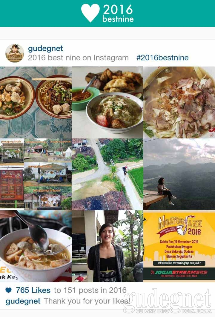 Mau Bikin Best Nine Instagram 2016? Gampang!