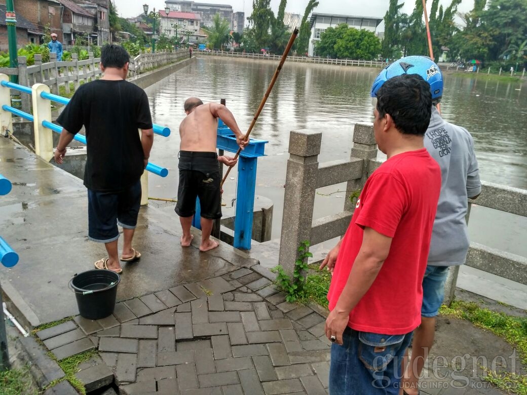 Talud di Embung Langensari Jebol, Rumah Warga Kebanjiran