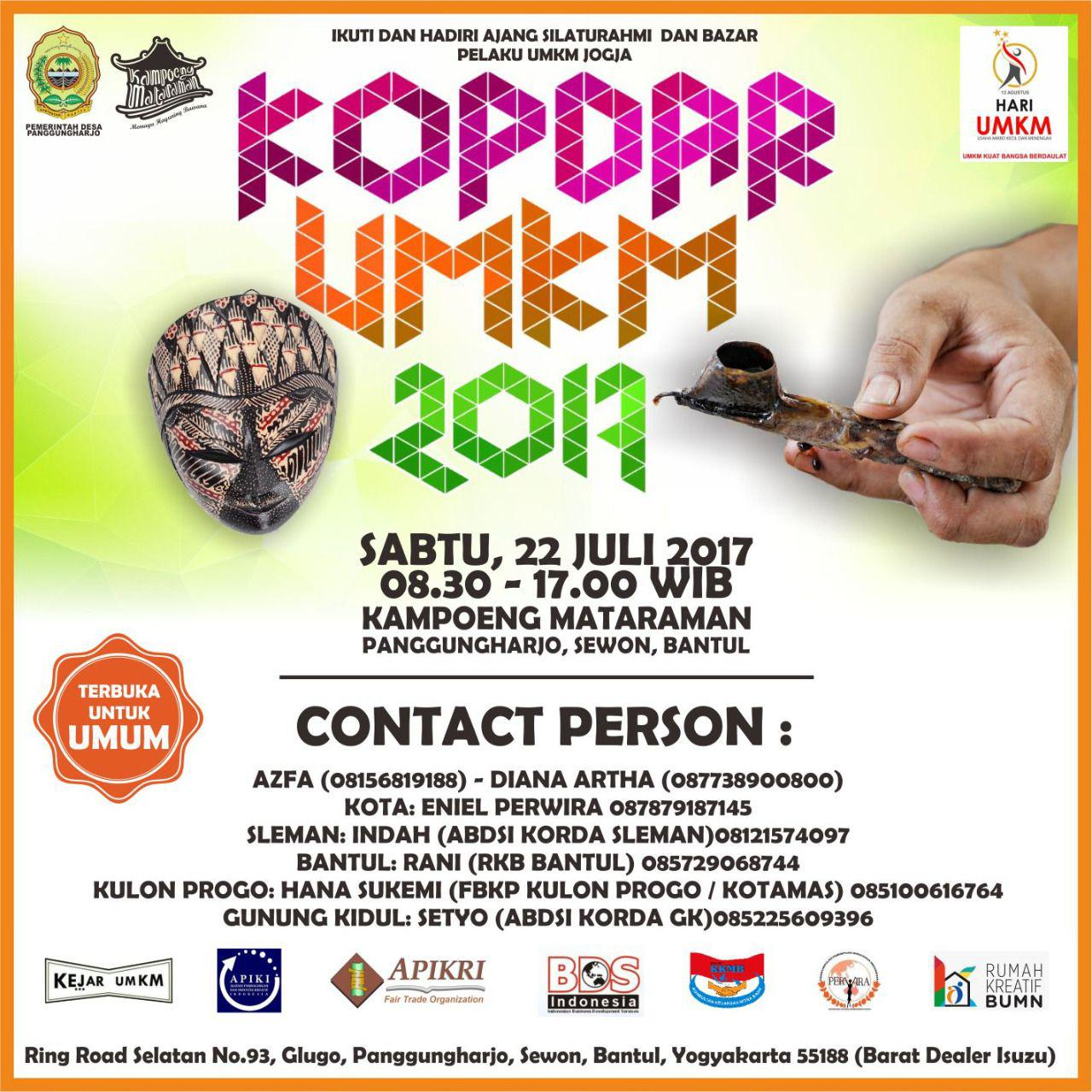 Ikuti Kopi Darat UMKM di Kampoeng Mataraman