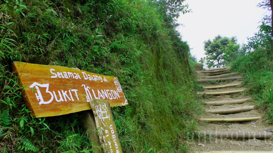 Klangon, Spot Selfie Sekaligus Trek Downhill