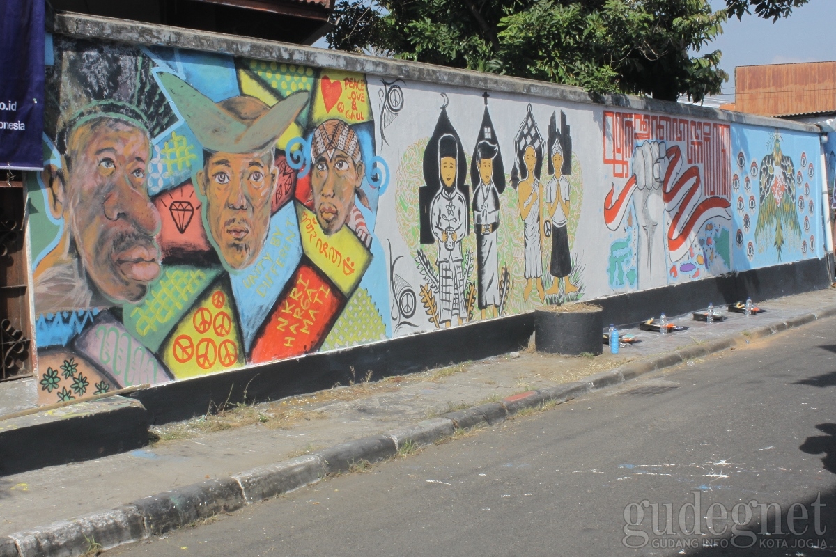 Mural Anyar Menghiasi Dinding di Tiga Wilayah Kota Jogja