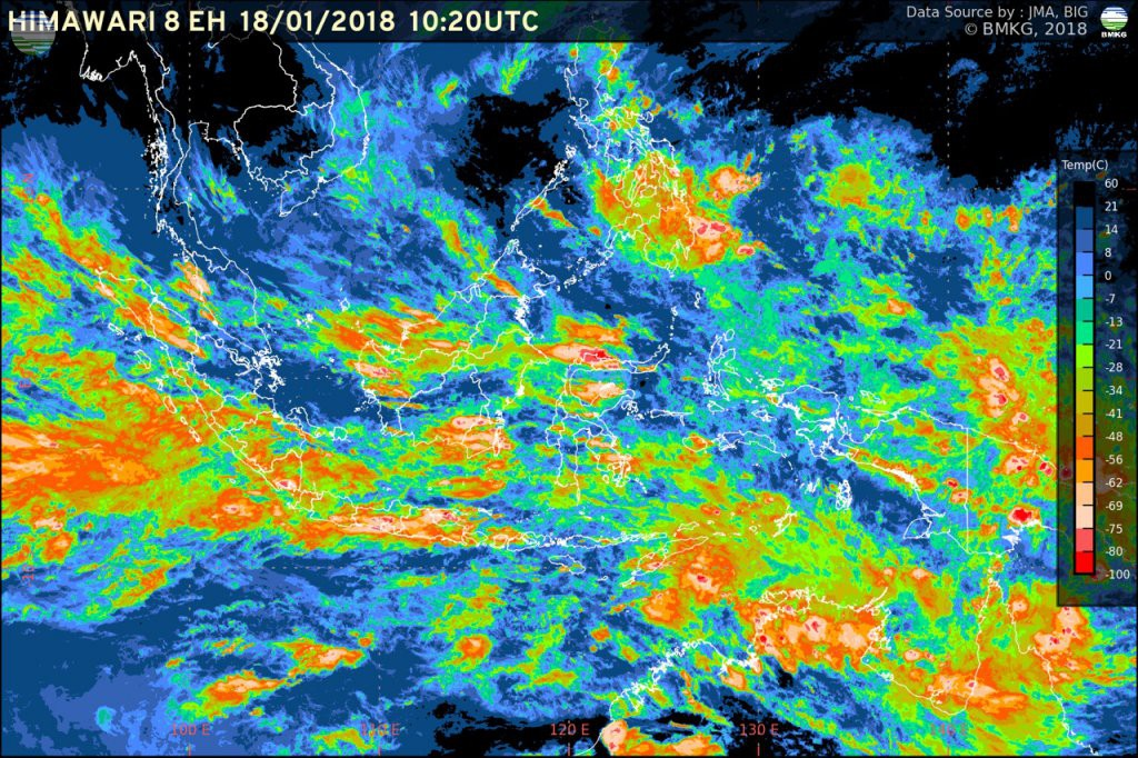  BMKG: Waspadai Potensi Hujan Lebat