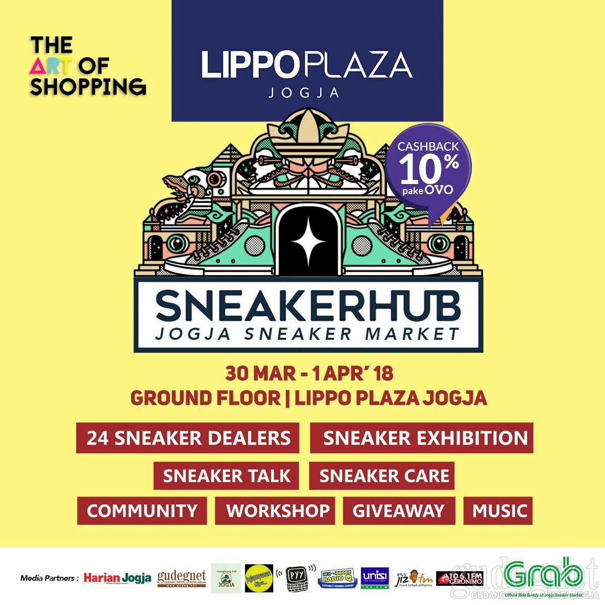 Para Penggemar Sneaker, Catat Tanggalnya! Jogja Sneaker Market 3 Segera Digelar