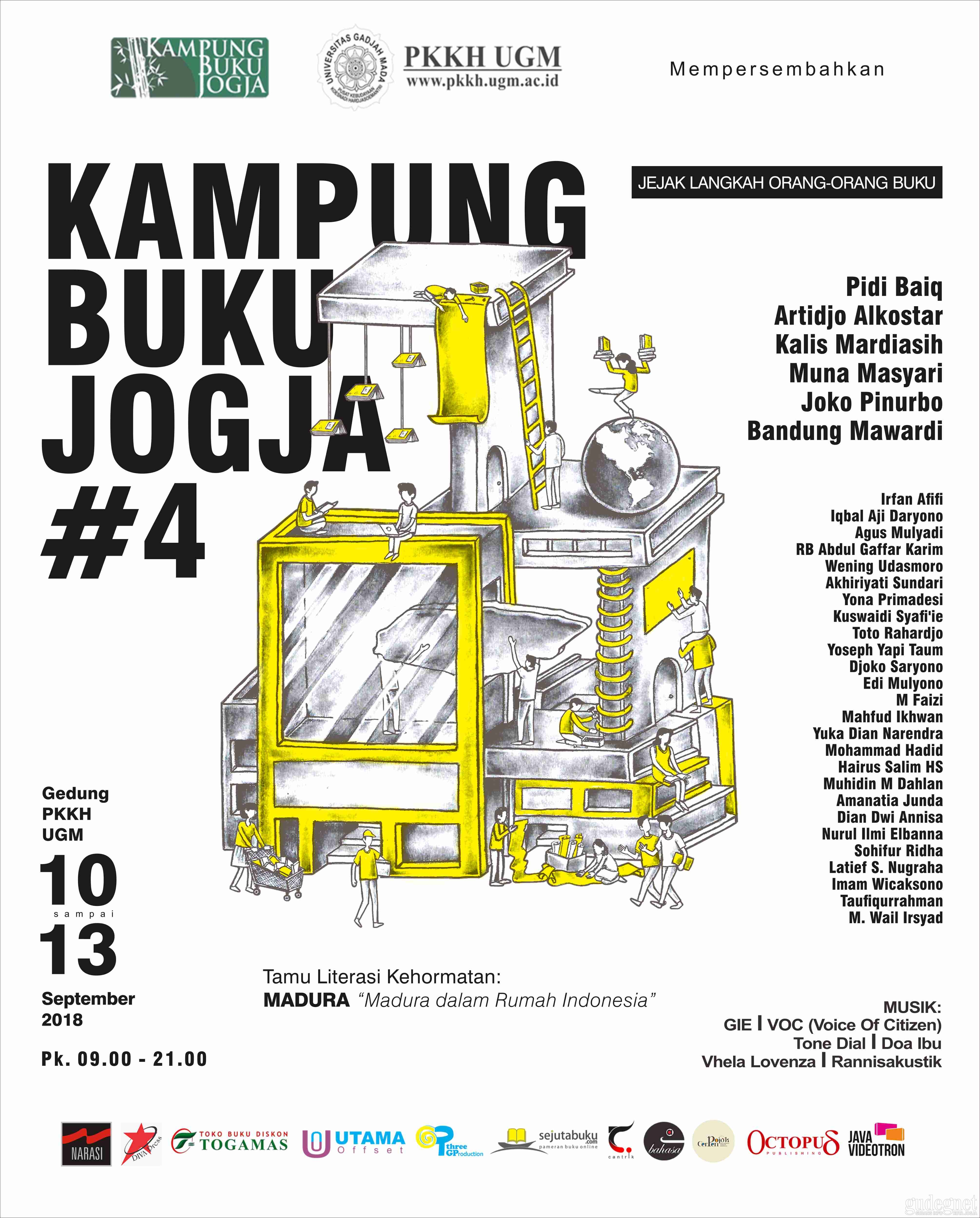 Kampung Buku Jogja #4: Menelusuri Dunia Perbukuan yang Kembali Berjuang