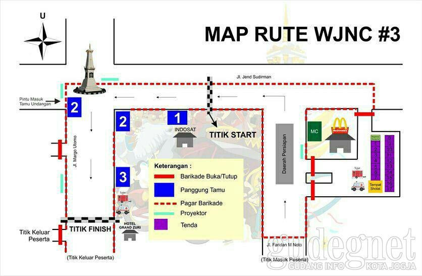 Ini Rute Wayang Jogja Night Carnival III Besok