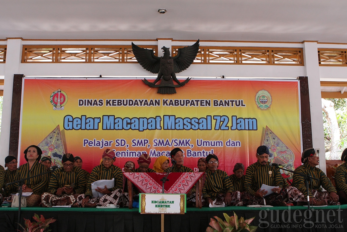 Bantul Gelar Macapat 72 Jam Nonstop 