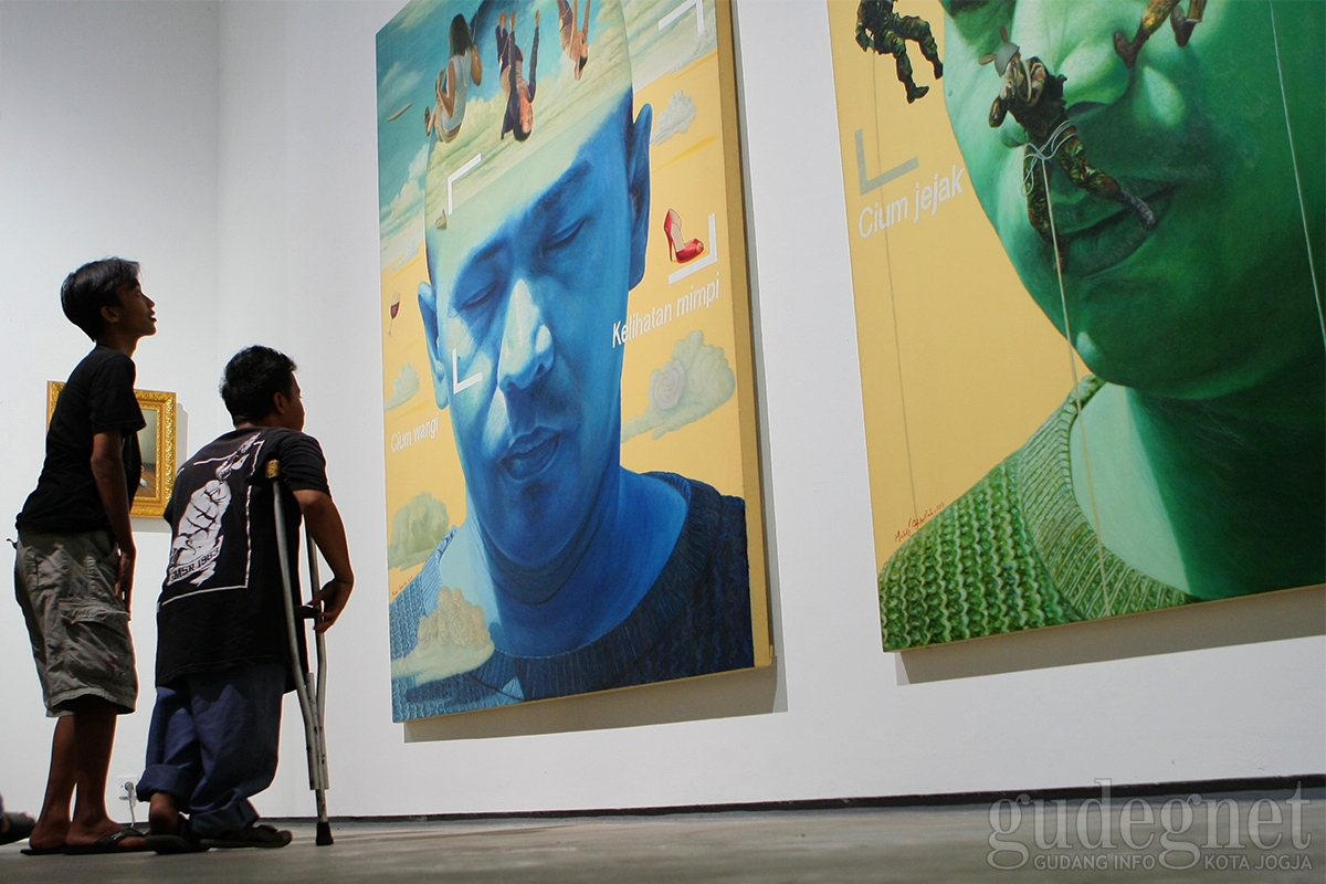 Pelukis Realisme Mahdi Abdullah Pameran Di Sangkring Art Space