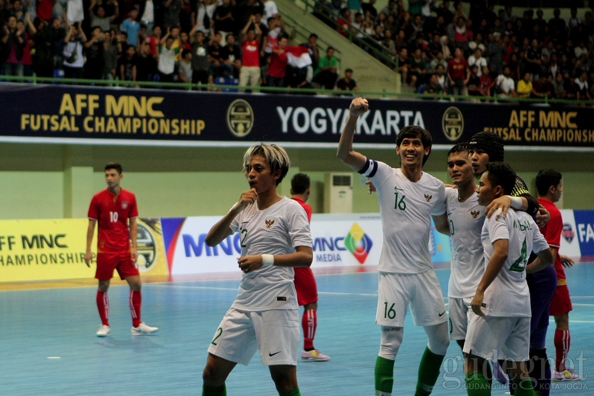 Tim Futsal Indonesia Menang Telak atas Myanmar di Ajang Piala AFF Championship  