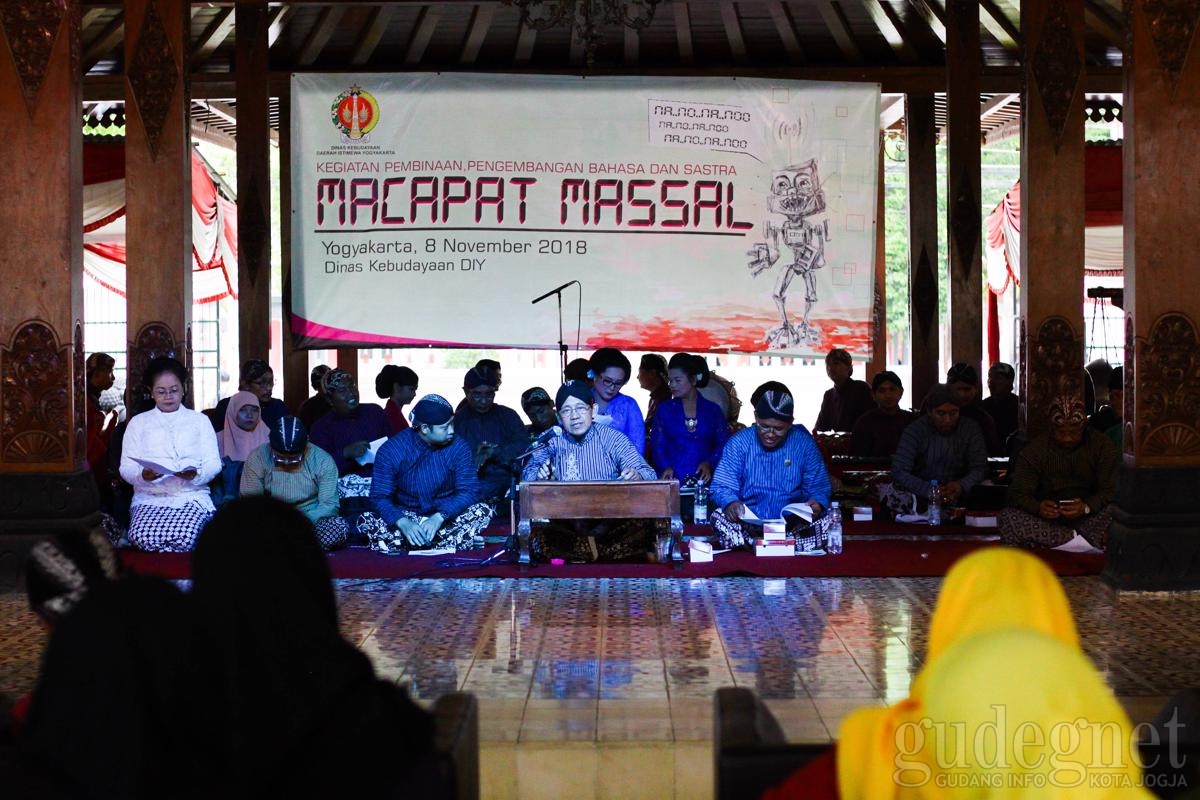 Macapat Massal Disbud DIY Diikuti 500 Pelajar