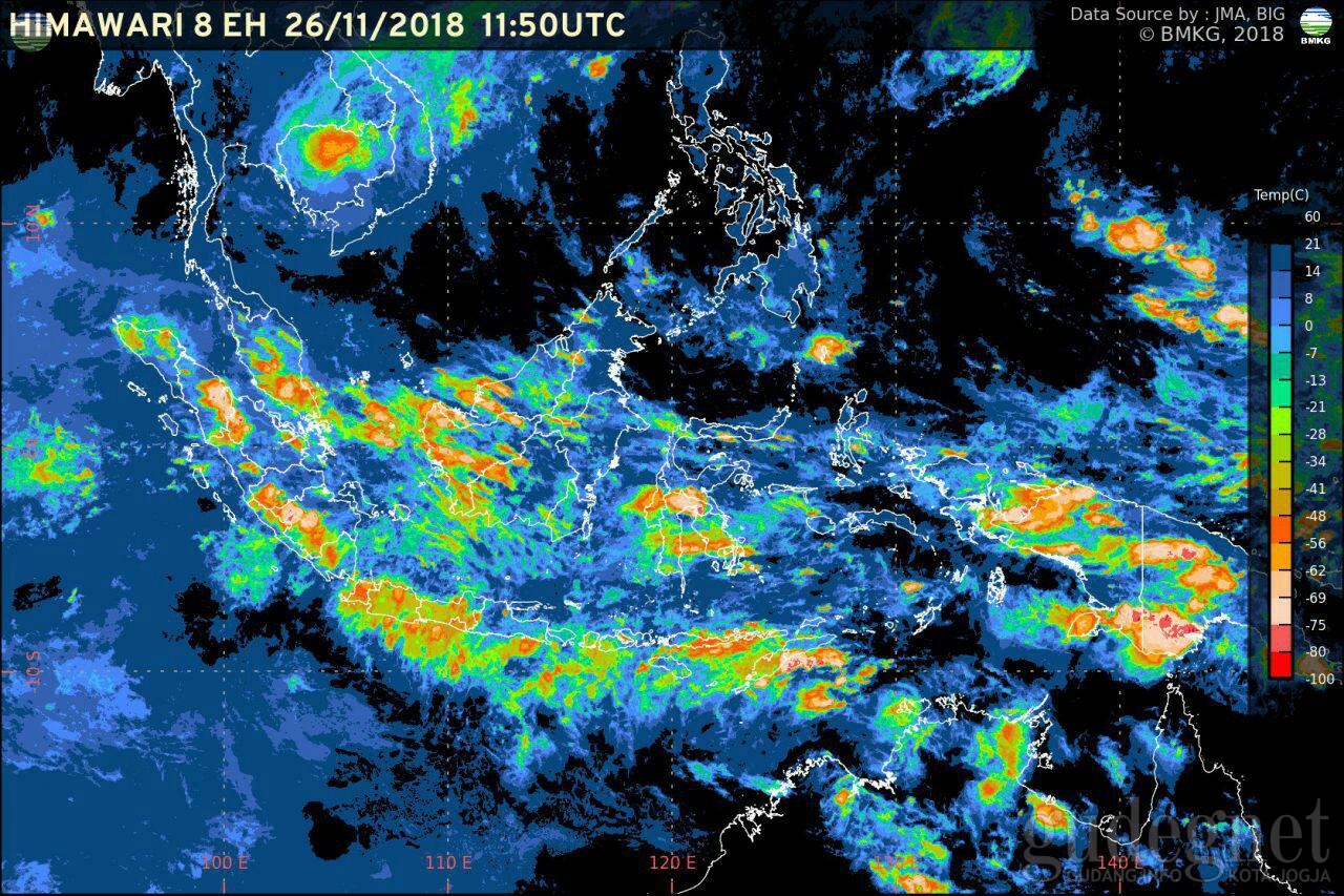 BMKG Keluarkan Peringatan Dini Cuaca Buruk DIY