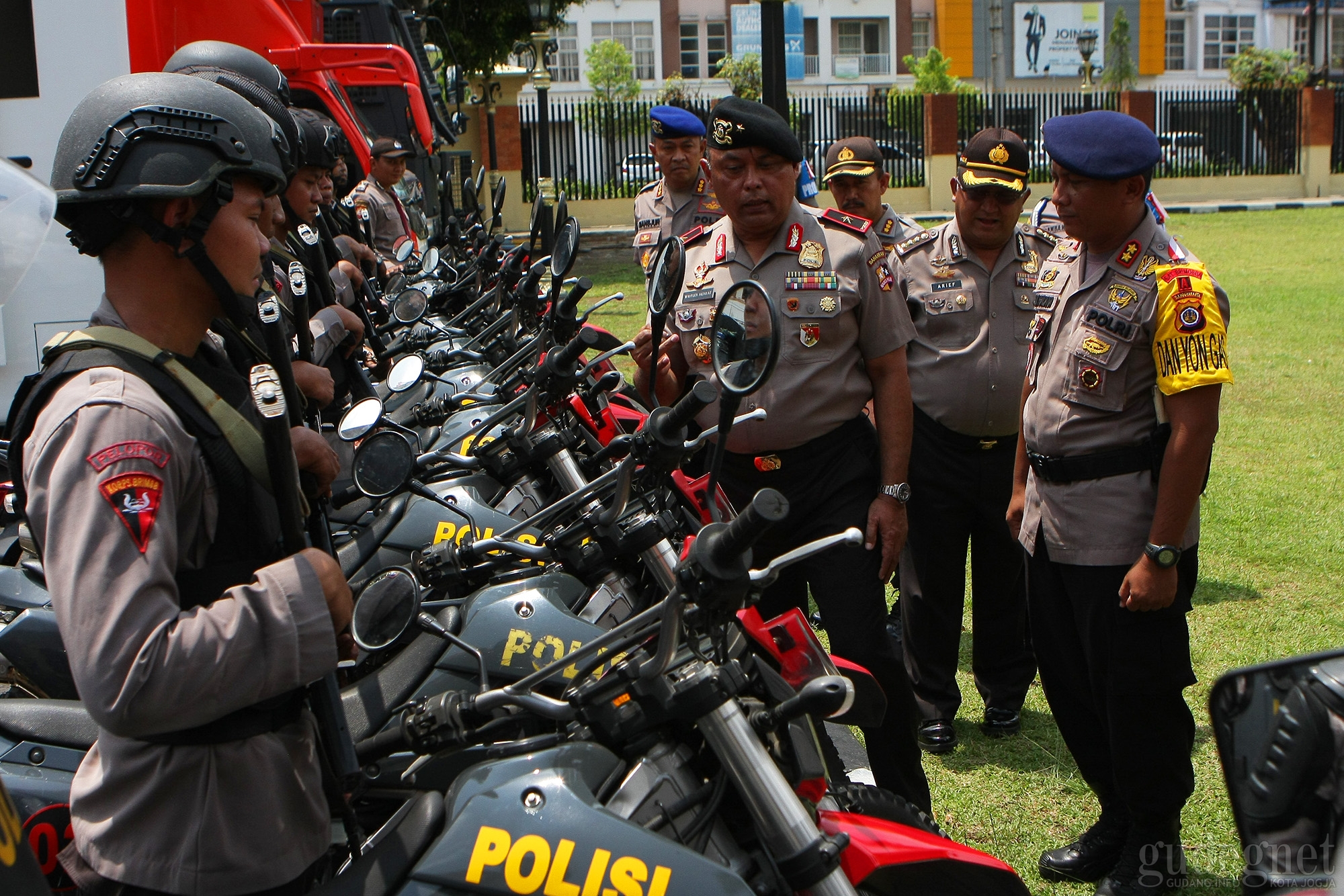 Mabes Polri Cek Kesiapan Polda DIY Jelang Pileg Pilres 2019 