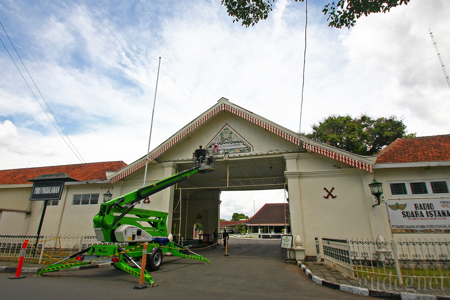 Jelang Dhaup Ageng,Puro Pakualam Bersolek