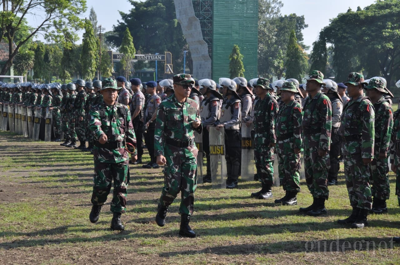 Korem Pamungkas Gelar Apel Pasukan Pengamanan Pemilu 2019